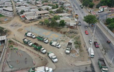 relleno sanitario Las Iguanas en Guayaquil