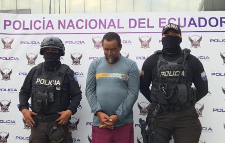 En un operativo policial realizado en el cantón Durán, las autoridades detuvieron a alias Maturana, identificado como el padrastro de alias Bob Marley.