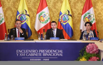 Ecuador y Perú ratificaron su compromiso de fortalecer la cooperación en seguridad, control fronterizo y lucha contra el crimen organizado