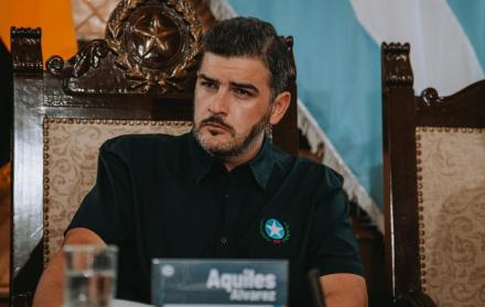 AQUILES ALVAREZ ALCALDE DE GUAYAQUIL