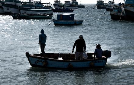 Pescadores peruanos