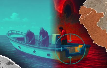 Ilustración sobre piratería y pesca artesanal en el Pacífico sur