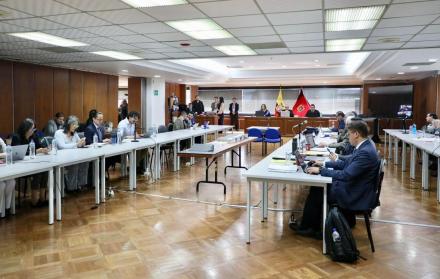 La audiencia de juicio por el caso Vaca y otros se desarrolla por noveno día en la Corte Nacional de Justicia.