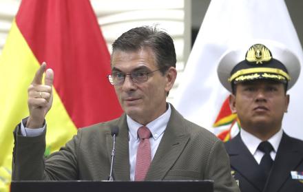 El presidente de Bolivia, Rodrigo Paz.