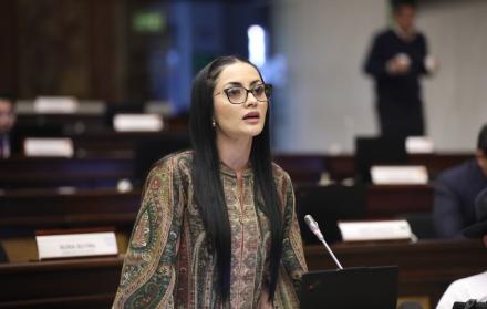 Viviana Veloz en el Pleno