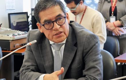 José Suing, presidente de la Corte Nacional de Justicia, firmó el comunicado en donde la entidad solicitaba protección para los jueces.
