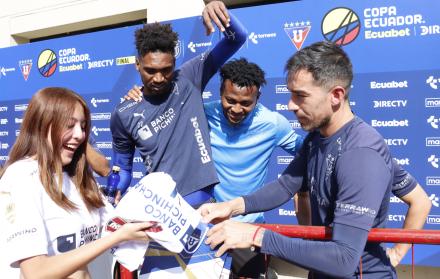 Liga de Quito, Paúl Silva y su hija Adriana, hinchas de Liga de Quito