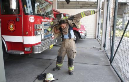 Bomberos Guayaquil Navidad