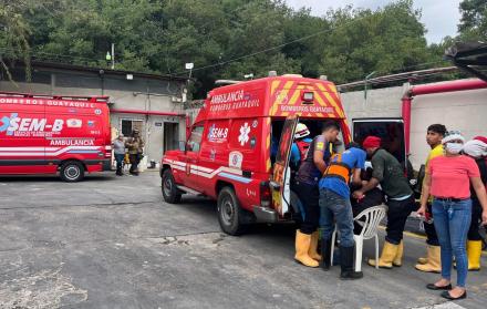 Fuga de amoníaco en la vía a la costa