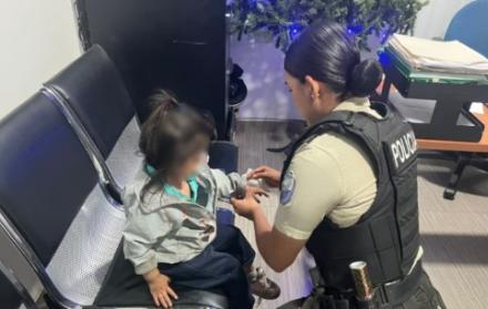 rescate a menor en Cumbayá