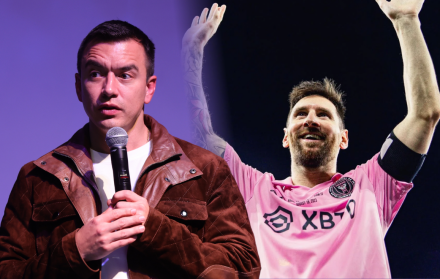 Noboa habla sobre la llegada a Guayaquil de Messi con el Inter Miami.