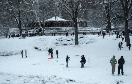 Clima invernal en Central Park