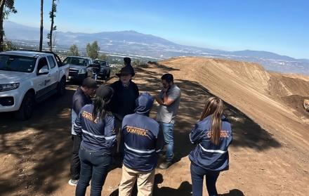 construccion iegal en el Quinche