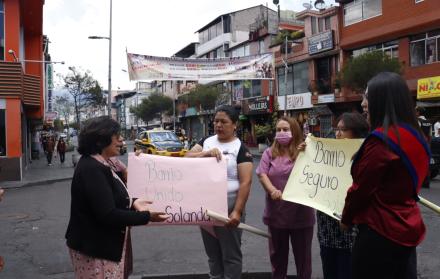 union vecinal en Solanda