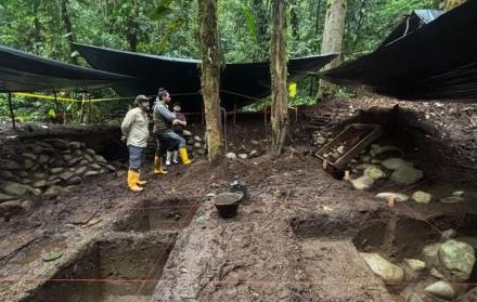 Las estructuras se hallaron durante un estudio similar al que se realizó en Tulipe, entre Gualea y Nanegalito.