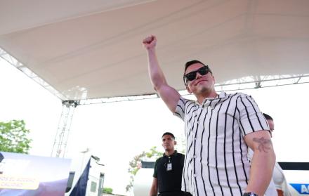 El presidente Daniel Noboa respondió al exmandatario y sentenciado en el caso Sobornos, Rafael Correa.