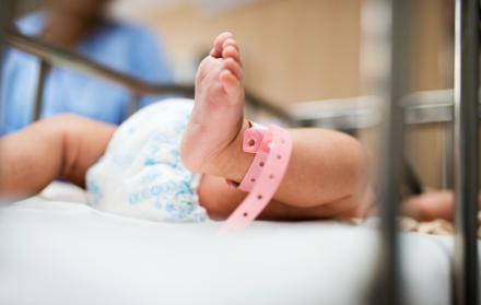 recién nacida abandonada