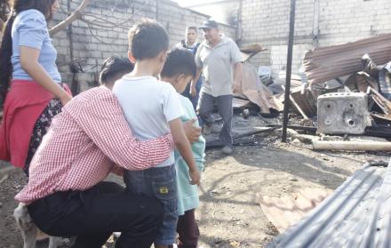 Incendio en Monte Sinaí.