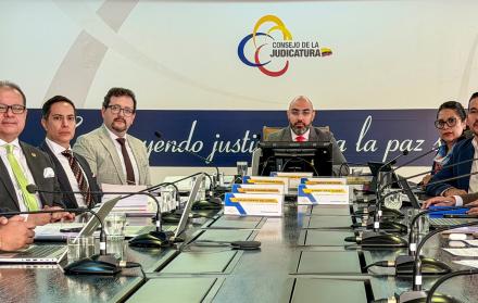 Mario Godoy retomó su cargo como presidente del Consejo de la Judicatura, después de comparecer en la Asamblea por las supuestas presiones a jueces.