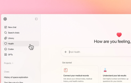 OpenAI presentó ChatGPT Salud, una herramienta de inteligencia artificial enfocada en información médica y bienestar.
