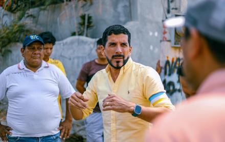 El alcalde de La Libertad, Francisco Tamariz.