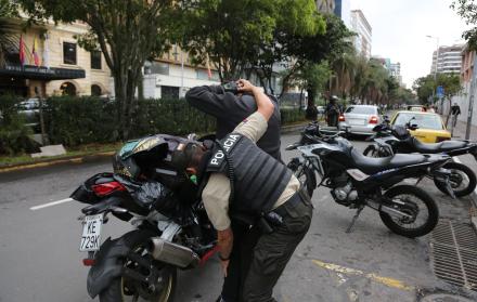 Controles de motos Quito