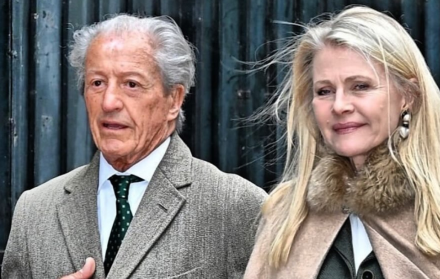 Philippe y Nina Junot.