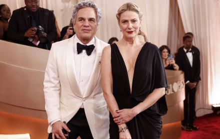 Mark Ruffalo y su esposa Sunrise Coigney.