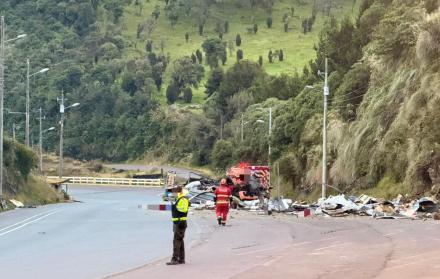 siniestro de tránsito en Quito