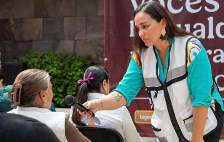 La exasambleísta Gabriela Rivadeneira es directora del Instituto Ideal.