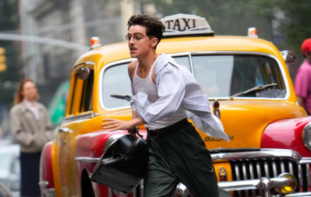 Timothée Chalamet, en Marty Supremo