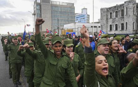 AFP SOLDADOS CUBANOS