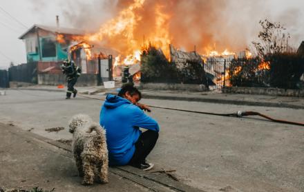 Mundo, Chile, Clima extremo, Incendios forestales