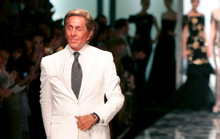 Diseñador de moda Valentino Garavani