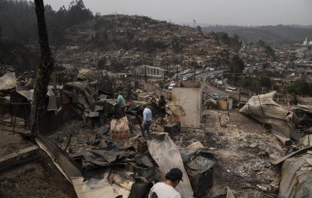 Mundo, Clima extremo, Chile, Incendios forestales
