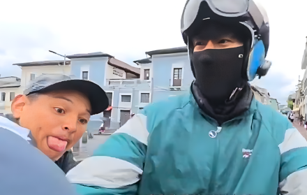 El robo al youtuber coreano ocurrió en el bulevar de la 24 de Mayo, en el Centro Histórico de Quito.