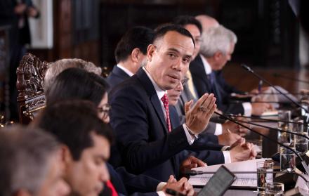 presidente interino de Perú, José Jerí