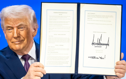 trump junta de la paz