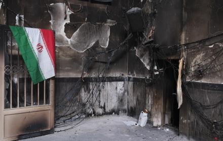 mezquita Beheshti, protestas Iran