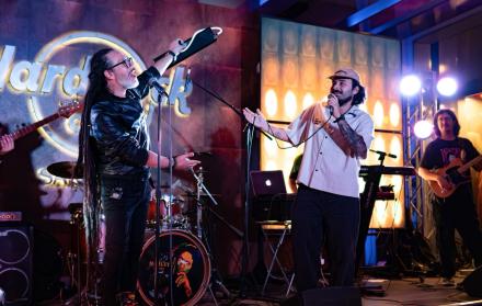 Quique Neira y Luis Alcívar