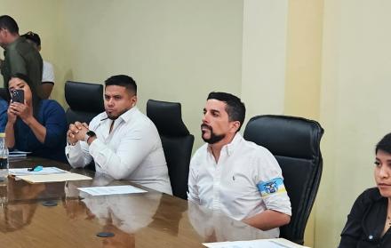 Concejales de La Libertad junto al alcalde Francisco Tamariz