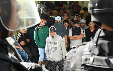 Integrantes de la Mara Salvatrucha