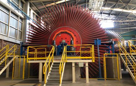 Instalaciones de una industria de madera