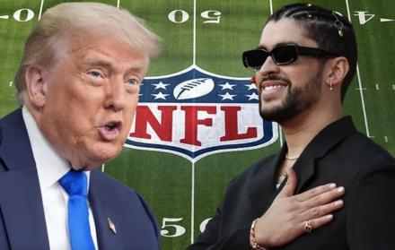 Donald Trump y Bad Bunny
