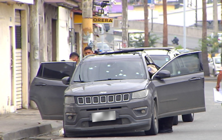 Chino Julio se movilizaba en este carro cuando fue atacado.
