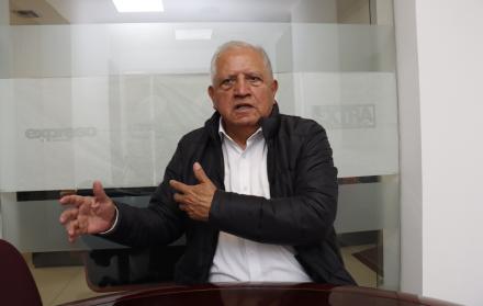 Henry Llanes, presidente del Frente por un Nuevo IESS