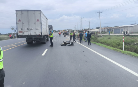 siniestro vial en Daule