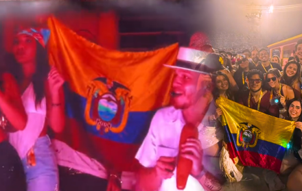Videos en redes sociales muestran la bandera de Ecuador en la casita de Bad Bunny.