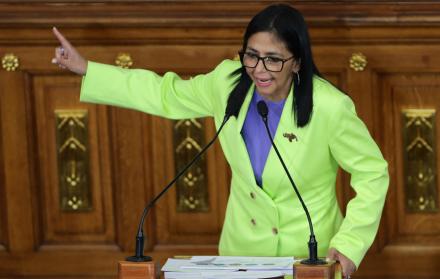 Presidenta encargada de Venezuela, Delcy Rodríguez