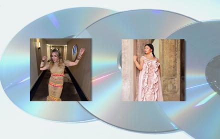 Ñusta Picuasi y Mirella Cesa.